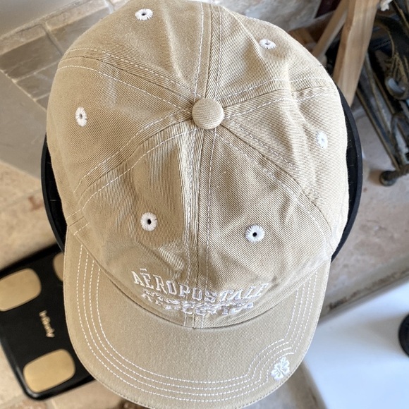 Women’s Aeropostale Tan Athletics ball cap, Hat Size OS - Picture 3 of 5